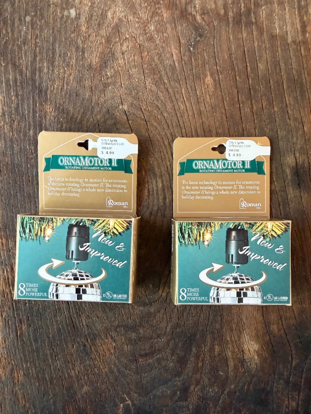Roman Lights OrnaMotor II rotating ornament motor (2 boxes)